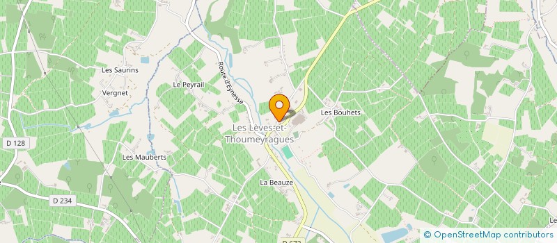 localisation de l'entreprise CUMA COOP VIGNES à LES LEVES-ET-THOUMEYRAGUES