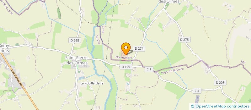localisation de l'entreprise CUMA COOPERATIVE DES ORMES à SAINT-FULGENT-DES-ORMES