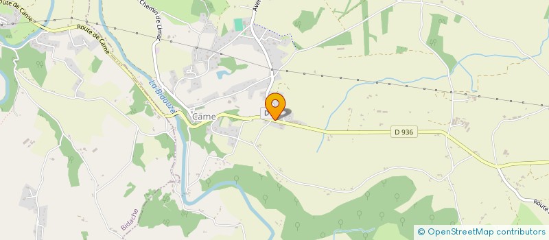 localisation de l'entreprise CUMA COTEAUX DE GUICHE à GUICHE