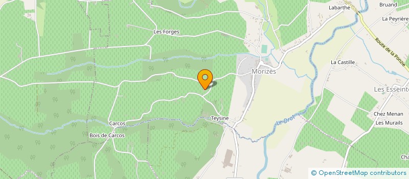 localisation de l'entreprise CUMA COTEAUX DU REOLAIS à MORIZES