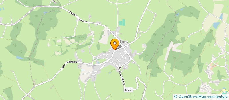 localisation de l'entreprise CUMA CRET GARIN  REGNY