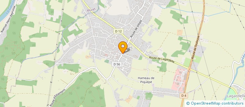 localisation de l'entreprise CUMA D'ACCEUIL DE ST CLAR DE RIVIERE  SAINT-CLAR-DE-RIVIERE