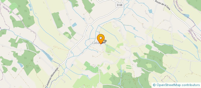 localisation de l'entreprise CUMA D'ACCUEIL DE LABARTHE  LABARTHE