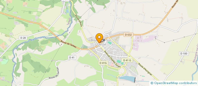 localisation de l'entreprise CUMA D'ACCUEIL DE MONTMAURIN  MONTMAURIN