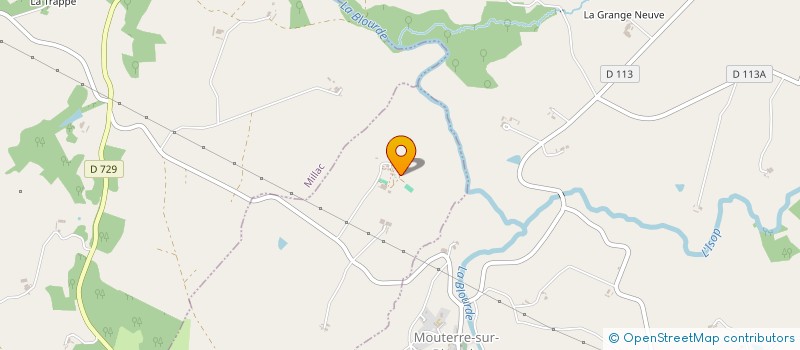 localisation de l'entreprise CUMA D'ADRIERS  ADRIERS