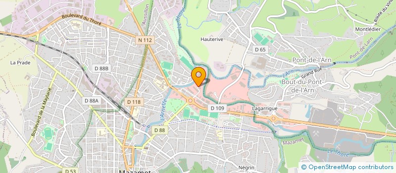 localisation de l'entreprise CUMA D'AIGUEFONDE  AIGUEFONDE