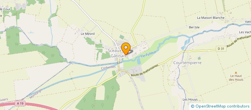 localisation de l'entreprise CUMA D ARROSAGE à SCEAUX-DU-GATINAIS