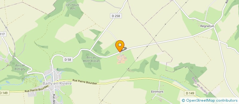 localisation de l'entreprise CUMA D'AUQUEMESNIL  BAILLY-EN-RIVIERE