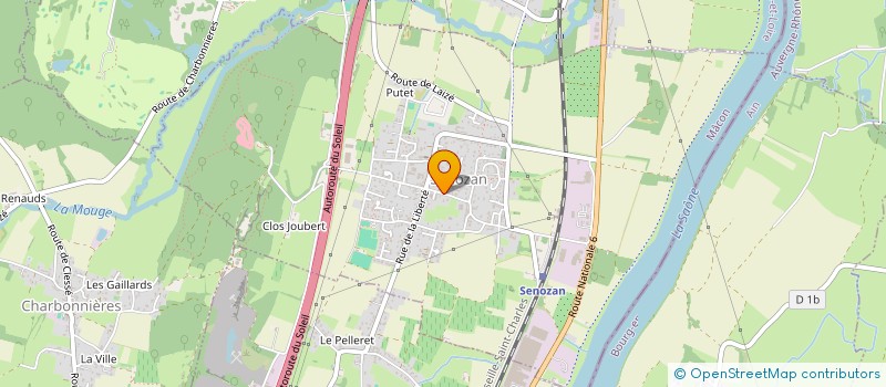 localisation de l'entreprise CUMA D'AZE L'AZEENNE  AZE