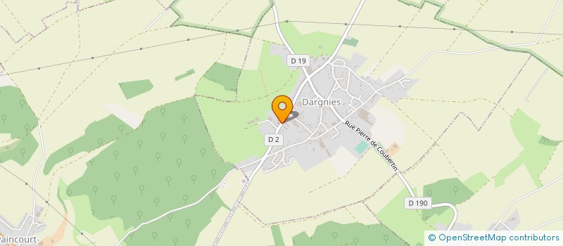 localisation de l'entreprise CUMA D EMBREVILLE  DARGNIES