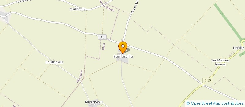 localisation de l'entreprise CUMA D'IRRIGATION DE TRIPLEVILLE  BEAUCE LA ROMAINE