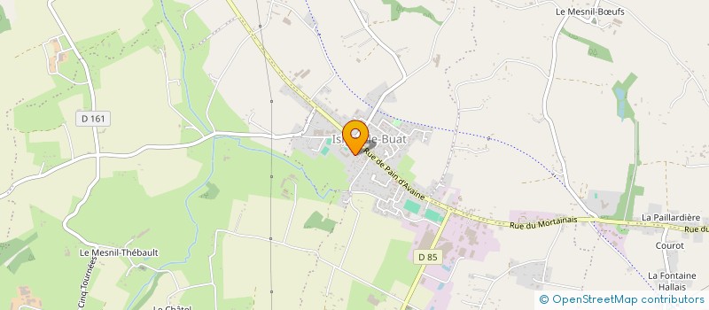localisation de l'entreprise CUMA D ISIGNY LE BUAT à ISIGNY-LE-BUAT