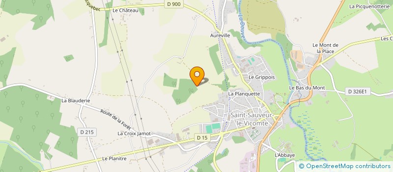 localisation de l'entreprise CUMA D ORGLANDES à ORGLANDES