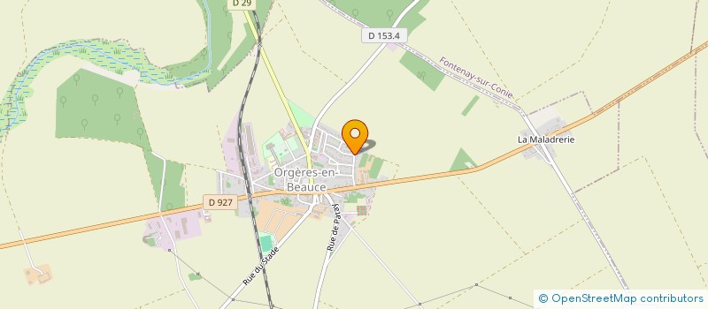 localisation de l'entreprise CUMA D'ORMAVILLE à ORGERES-EN-BEAUCE