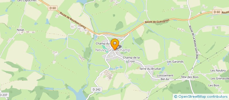 localisation de l'entreprise CUMA D'UXEAU à UXEAU