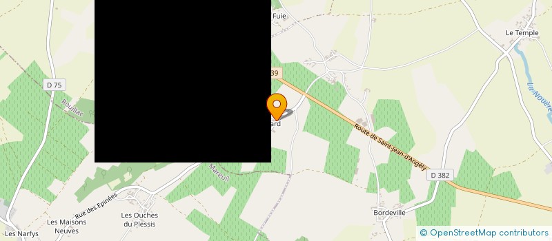 localisation de l'entreprise CUMA DE BACCHUS à ROUILLAC