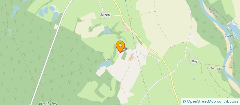 localisation de l'entreprise CUMA DE BAGNOLET  SAINT-LEOPARDIN-D'AUGY