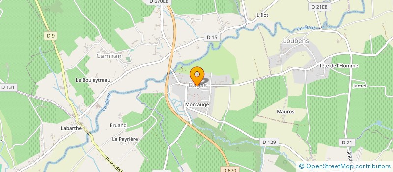 localisation de l'entreprise CUMA DE BARIE  BARIE