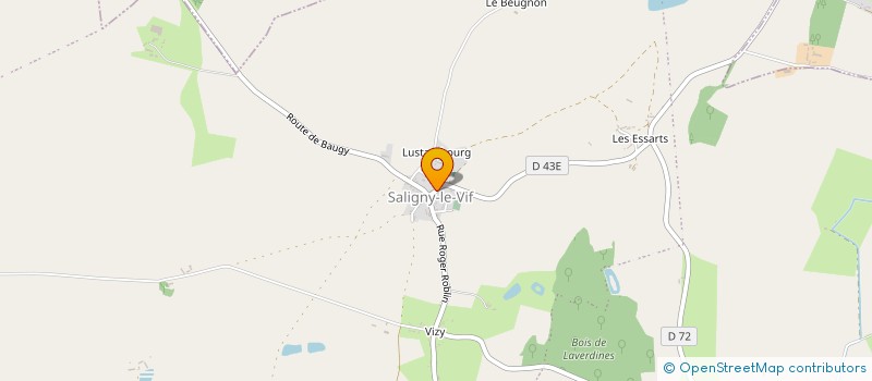 localisation de l'entreprise CUMA DE BAUGY à BAUGY