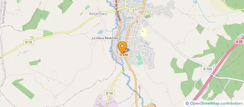 localisation de l'entreprise CUMA DE BAZANNE à GACE
