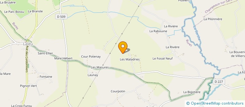 localisation de l'entreprise CUMA DE BEAUMANOIR à MARCHEMAISONS