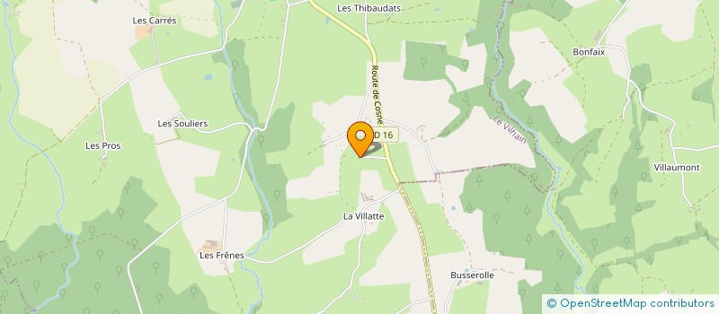 localisation de l'entreprise CUMA DE BEAUVALLON  THENEUILLE