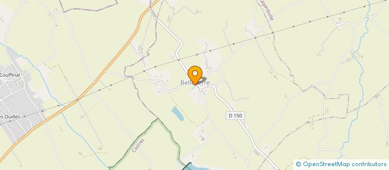 localisation de l'entreprise CUMA DE BELLESERRE  BELLESERRE