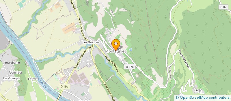 localisation de l'entreprise CUMA DE BENONCES ET SEILLONNAZ à BENONCES