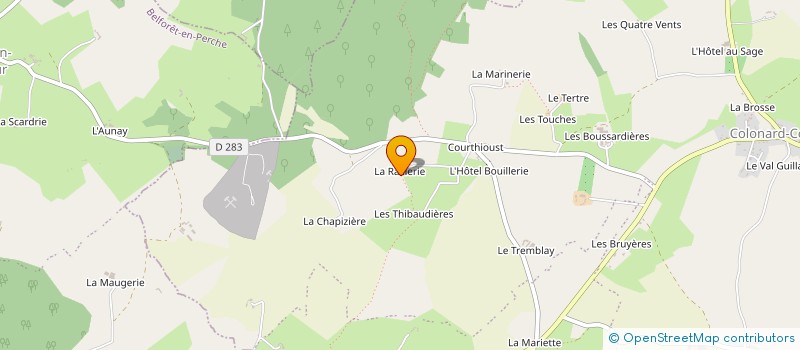 localisation de l'entreprise CUMA DE BERDHUIS LA MADELEINE à BERD'HUIS