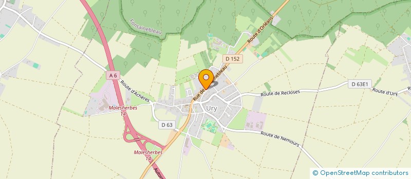 localisation de l'entreprise CUMA DE BOISSY AUX CAILLES  BOISSY-AUX-CAILLES