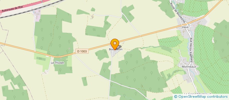 localisation de l'entreprise CUMA DE BOURBETIN ET THIOLET à ESSOMES-SUR-MARNE
