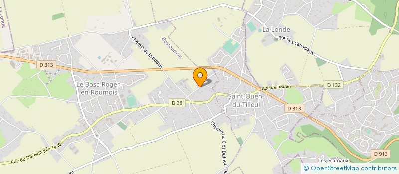 localisation de l'entreprise CUMA DE BOURTHEROULDE  BOSROUMOIS