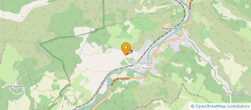 localisation de l'entreprise CUMA DE BRENAC à CAMPAGNE-SUR-AUDE