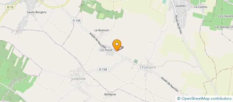 localisation de l'entreprise CUMA DE BRILLAC à FOUSSIGNAC