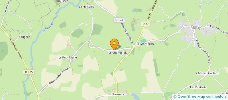localisation de l'entreprise CUMA DE BUSSIERE à LUZY