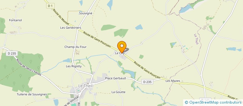 localisation de l'entreprise CUMA DE CALAIS  DEUX-CHAISES