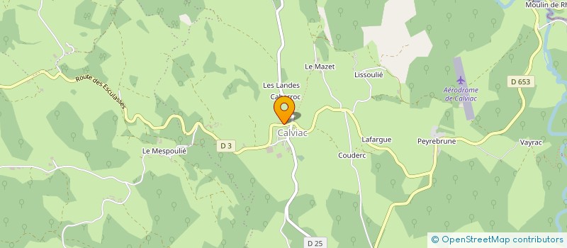 localisation de l'entreprise CUMA DE CALVIAC à SOUSCEYRAC-EN-QUERCY