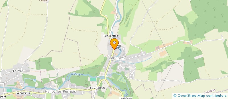 localisation de l'entreprise CUMA DE CANAPLES  CANAPLES