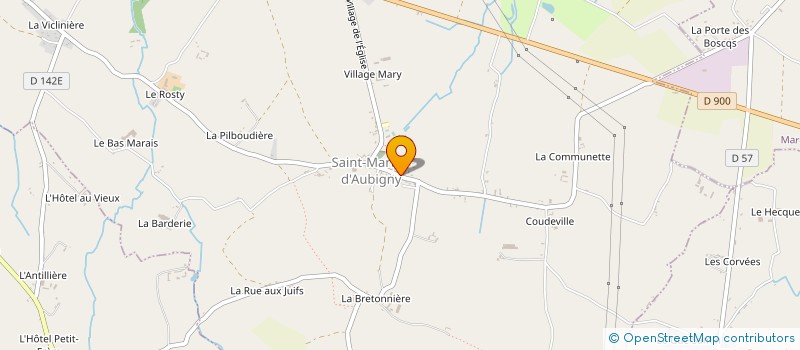localisation de l'entreprise CUMA DE CARVILLE à FEUGERES