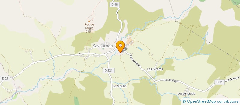 localisation de l'entreprise CUMA DE CHANNELLE à SAVOURNON