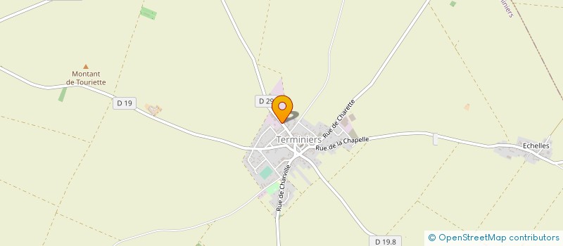 localisation de l'entreprise CUMA DE CHARVILLE à TERMINIERS