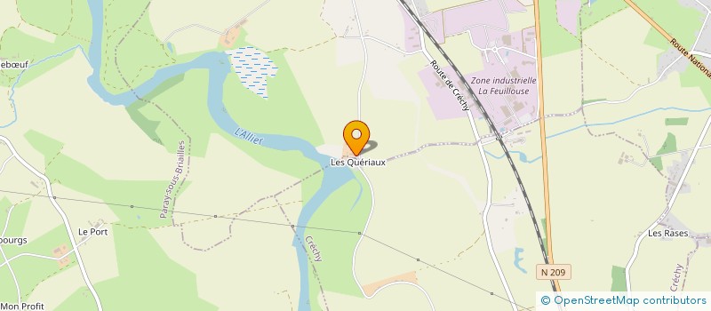 localisation de l'entreprise CUMA DE CHAZEUIL à VARENNES SUR ALLIER