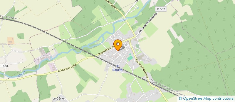 localisation de l'entreprise CUMA DE CHENNEBRUN à BEAULIEU