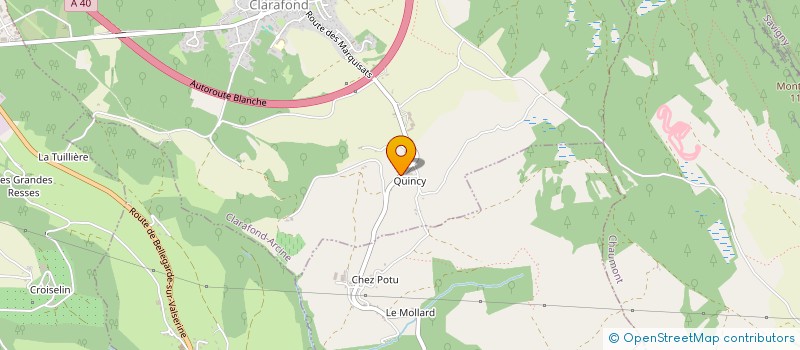 localisation de l'entreprise CUMA DE CHILLY  CHILLY