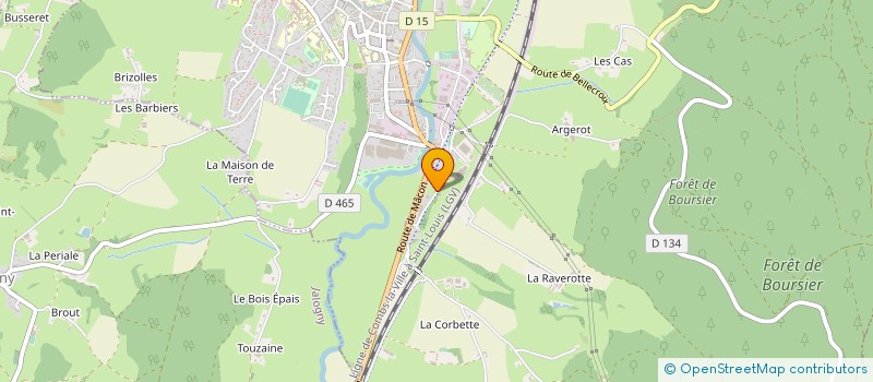 localisation de l'entreprise CUMA DE CLUNY L ABBAYE à CLUNY