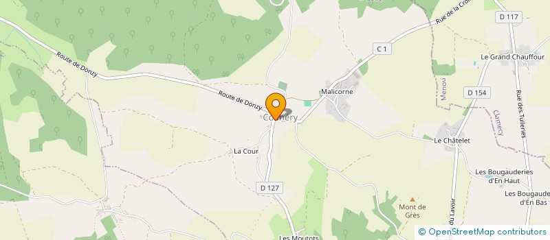 localisation de l'entreprise CUMA DE COLMERY à COLMERY