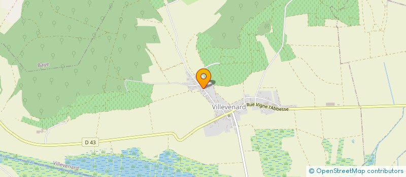 localisation de l'entreprise CUMA DE CONGY à VILLEVENARD