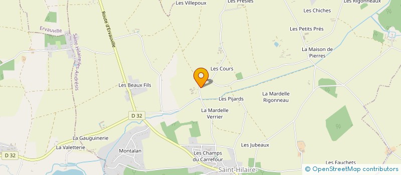 localisation de l'entreprise CUMA DE COURSELER  SAINT-HILAIRE-LES-ANDRESIS