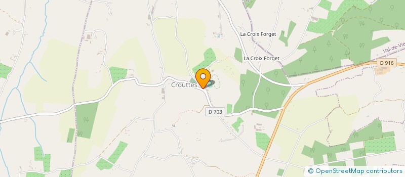 localisation de l'entreprise CUMA DE CROUTTES à CROUTTES