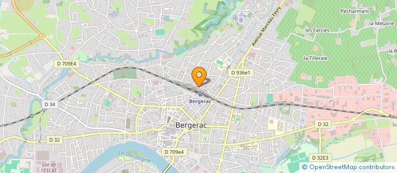 localisation de l'entreprise CUMA DE CYRANO à BERGERAC
